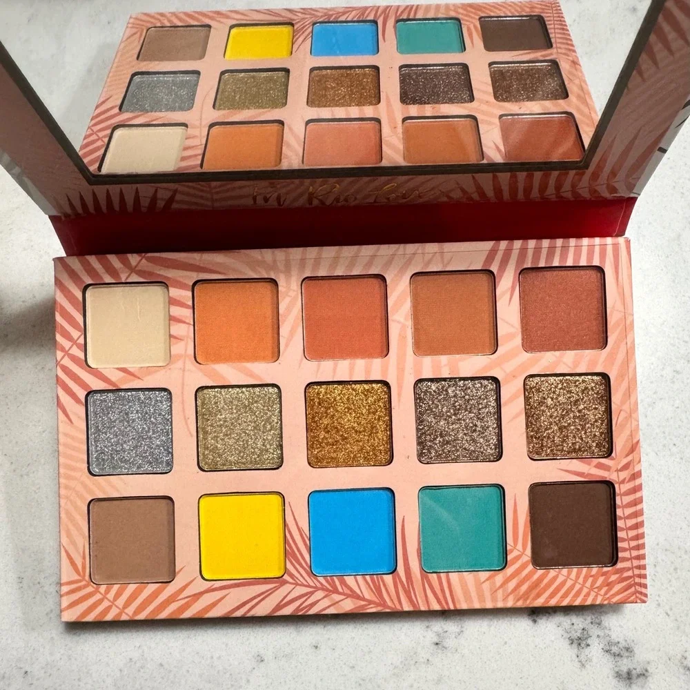 Trend Beauty In Rio Love Eyeshadow Palette 16 Shades Shimmer Matte Tropical